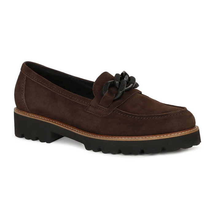 Gabor Renee Loafer (Women) - Mocca Dress-Casual - Loafer - The Heel Shoe Fitters