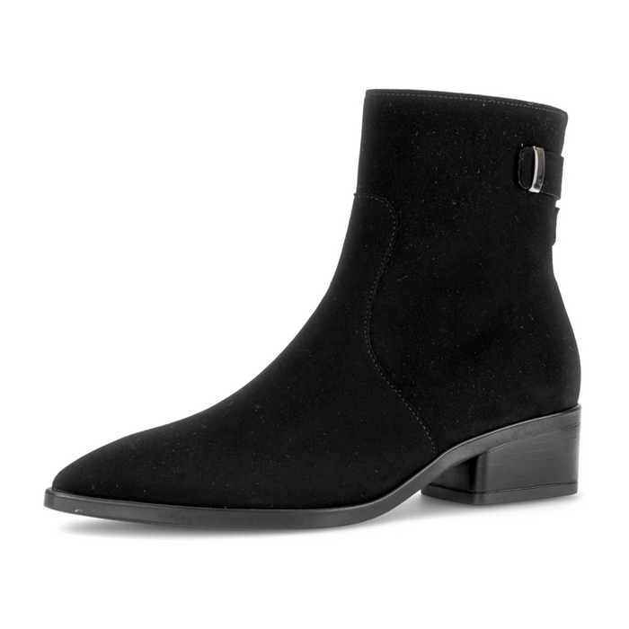 Gabor Sophie Heeled Boot (Women) - Black Boots - Casual - Mid - The Heel Shoe Fitters