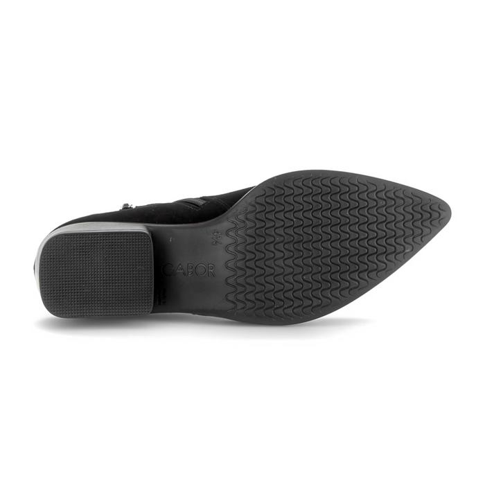 Gabor Sophie Heeled Boot (Women) - Black Boots - Casual - Mid - The Heel Shoe Fitters