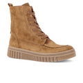 Gabor Stephanie Lace Up Mid Boot (Women) - Walnut Boots - Casual - Mid - The Heel Shoe Fitters