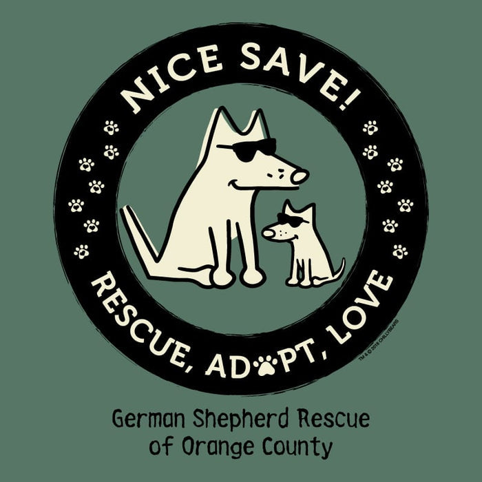 German Shepherd Rescue of Orange County - Classic Long-Sleeve T-Shirt