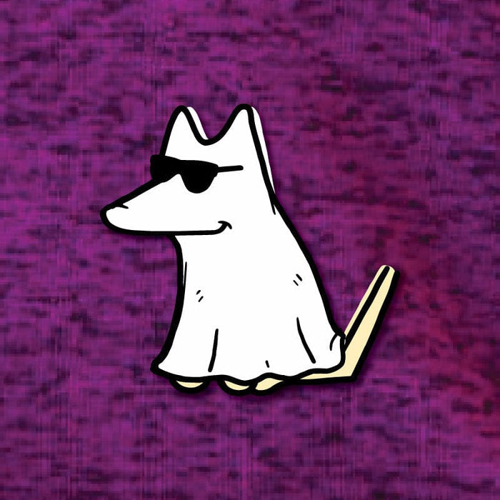 Ghost Teddy - Embroidered Pullover