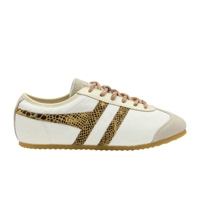 Gola Cleora Luxe Sneaker (Women) - Off White/Snake Athletic - Casual - Lace Up - The Heel Shoe Fitters