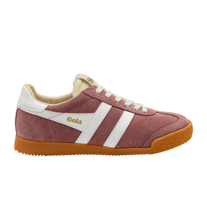 Gola Elan Sneaker (Women) - Brown Rose/White Athletic - Casual - Lace Up - The Heel Shoe Fitters