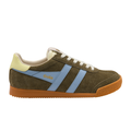Gola Elan Sneaker (Women) - Khaki/Air/Buttermilk Athletic - Casual - Lace Up - The Heel Shoe Fitters