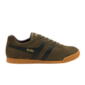 Gola Harrier Sneaker (Men) - Urban Moss/Black/Burgundy Athletic - Casual - Lace Up - The Heel Shoe Fitters