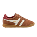 Gola Torpedo Sneaker (Women) - Umber/Off White/Lollipop Athletic - Casual - Lace Up - The Heel Shoe Fitters