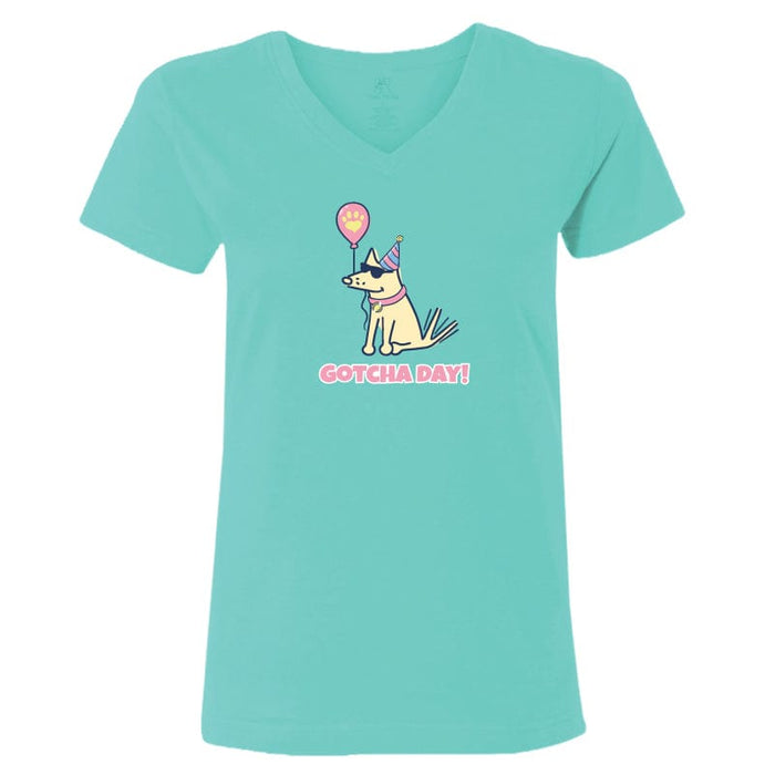 Gotcha Day - Ladies T-Shirt V-Neck