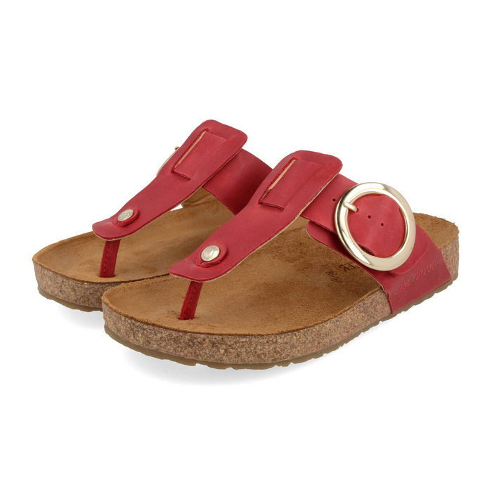 Haflinger Round Buckle Corinna Sandal (Women) Sandal - Thong - The Heel Shoe Fitters