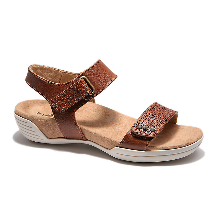 Halsa Dominica Backstrap Sandal (Women) - Cognac Sandal - Backstrap - The Heel Shoe Fitters