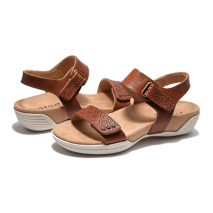 Halsa Dominica Backstrap Sandal (Women) - Cognac Sandal - Backstrap - The Heel Shoe Fitters