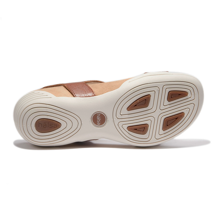 Halsa Dominica Backstrap Sandal (Women) - Cognac Sandal - Backstrap - The Heel Shoe Fitters