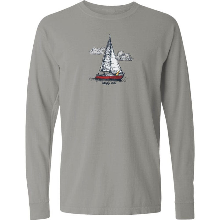 Happy Sails - Classic Long-Sleeve T-Shirt
