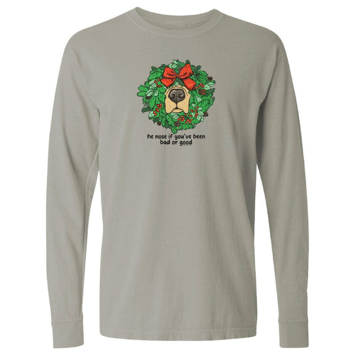 He Nose If You've Been Bad or Good - Classic Long-Sleeve T-Shirt