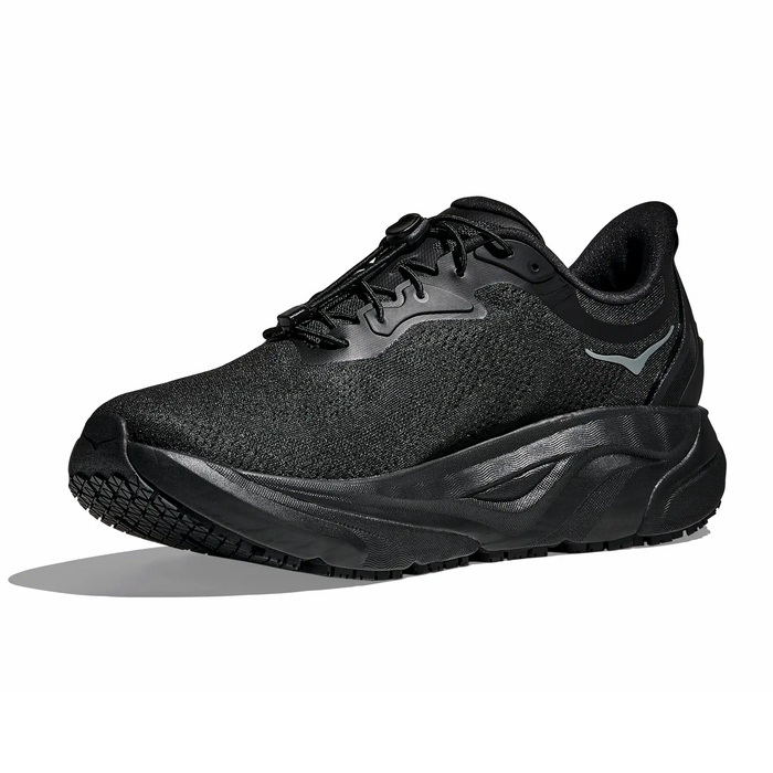 Hoka Arahi SR (Men) - Black/Black Athletic - Running - Stability - The Heel Shoe Fitters