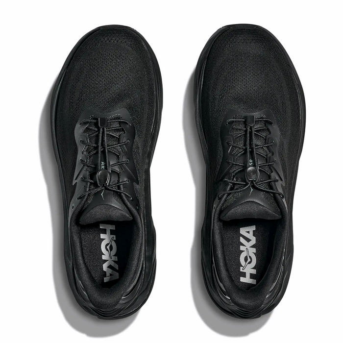 Hoka Arahi SR (Men) - Black/Black Athletic - Running - Stability - The Heel Shoe Fitters