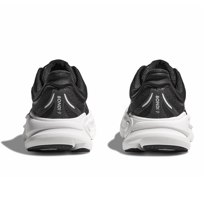 Hoka Bondi 9 Running Shoe (Women) - Black/White Athletic - Running - Cushion - The Heel Shoe Fitters