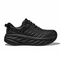 Hoka Bondi SR (Women) - Black/Black Athletic - Running - Cushion - The Heel Shoe Fitters
