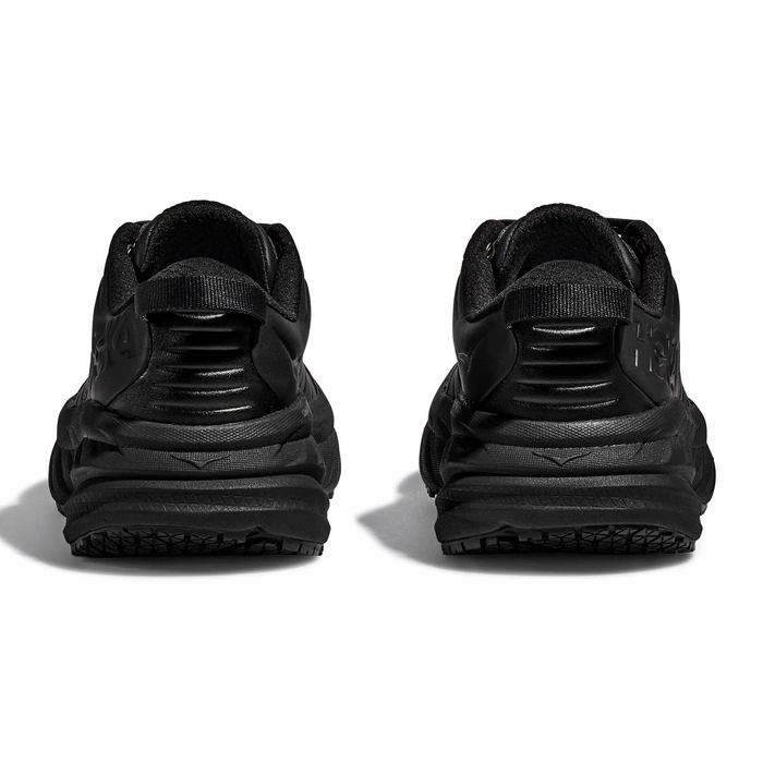 Hoka Bondi SR (Women) - Black/Black Athletic - Running - Cushion - The Heel Shoe Fitters