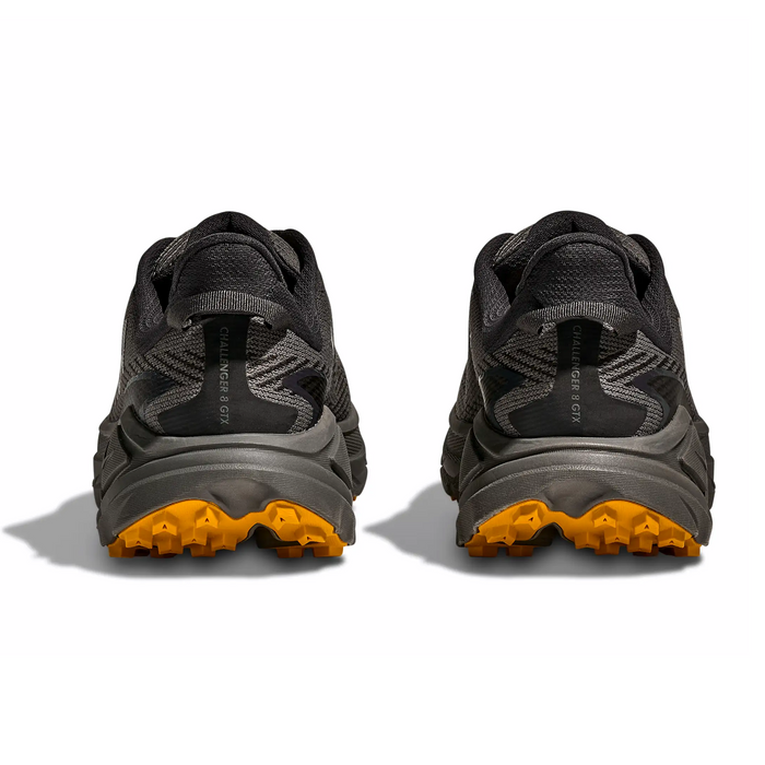 Hoka Challenger 8 GTX Trail Running Shoe (Men) - Asphalt Grey/Varsity Yellow Athletic - Running - Trail - The Heel Shoe Fitters