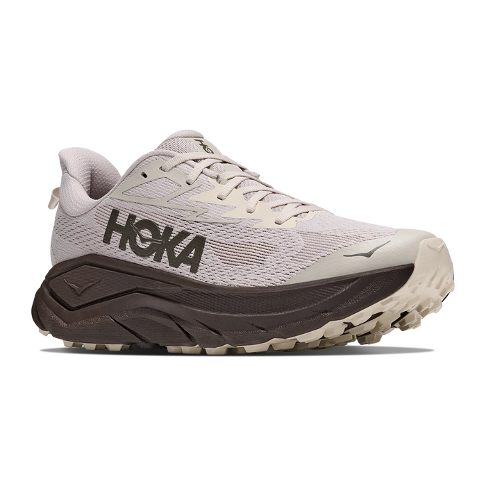 Hoka Challenger 8 Trail Running Shoe (Men) - River Rock Grey/Cast Iron Athletic - Running - Trail - The Heel Shoe Fitters