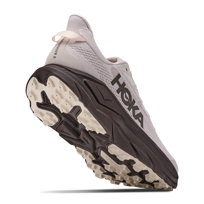 Hoka Challenger 8 Trail Running Shoe (Men) - River Rock Grey/Cast Iron Athletic - Running - Trail - The Heel Shoe Fitters