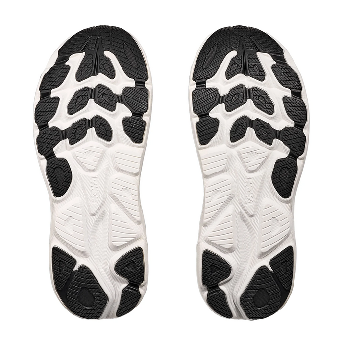 Hoka Clifton 10 Running Shoe (Women) - Black/White Athletic - Running - Neutral - The Heel Shoe Fitters