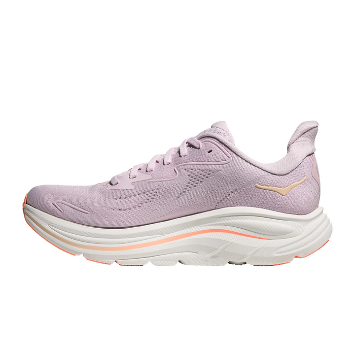 Hoka Clifton 10 Running Shoe (Women) - Lilac Cream/Tangerine Glow Athletic - Running - Neutral - The Heel Shoe Fitters