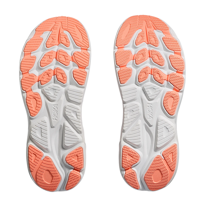 Hoka Clifton 10 Running Shoe (Women) - Lilac Cream/Tangerine Glow Athletic - Running - Neutral - The Heel Shoe Fitters