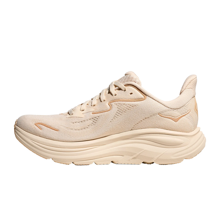 Hoka Clifton 10 Running Shoe (Women) - Vanilla/Birch Athletic - Running - Neutral - The Heel Shoe Fitters