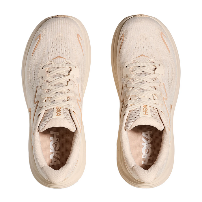 Hoka Clifton 10 Running Shoe (Women) - Vanilla/Birch Athletic - Running - Neutral - The Heel Shoe Fitters