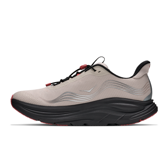 Hoka Clifton 11 GTX Running Shoe (Men) - River Rock Grey/Carbon Black Athletic - Running - Neutral - The Heel Shoe Fitters