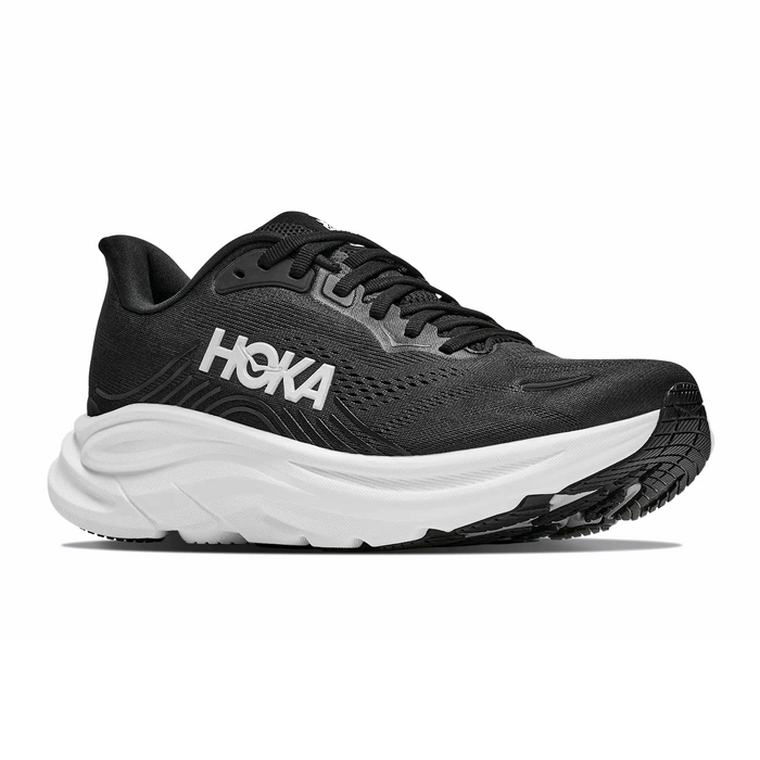 Hoka Clifton 11 Running Shoe (Men) - Black/White Athletic - Running - Neutral - The Heel Shoe Fitters
