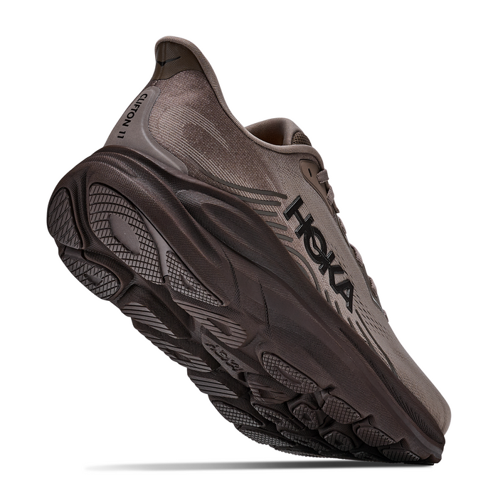 Hoka Clifton 11 Running Shoe (Men) - Boulder Grey/Pebble Grey Athletic - Running - Neutral - The Heel Shoe Fitters