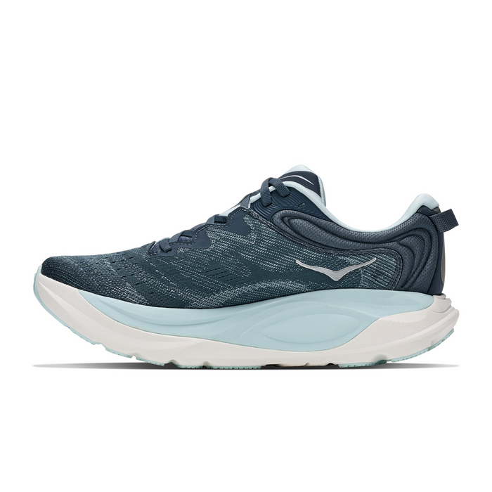 Hoka Gaviota 6 Running Shoe (Women) - Faded Navy/Glimmering Blue Athletic - Running - Stability - The Heel Shoe Fitters