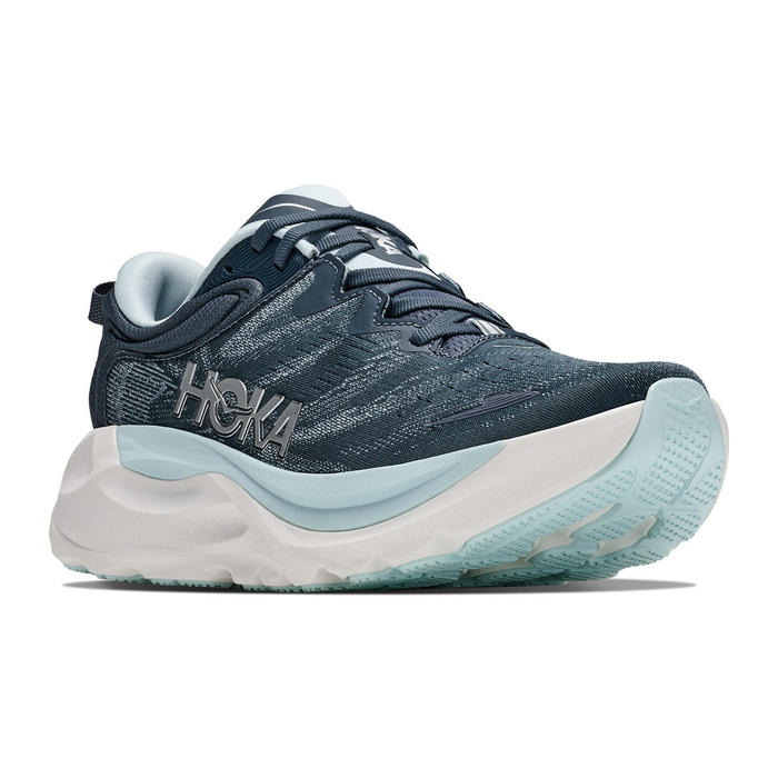 Hoka Gaviota 6 Running Shoe (Women) - Faded Navy/Glimmering Blue Athletic - Running - Stability - The Heel Shoe Fitters