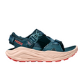Hoka Infini Hike TC Sandal (Women) - Blue Twilight/Grapefruit Sandal - Active - The Heel Shoe Fitters