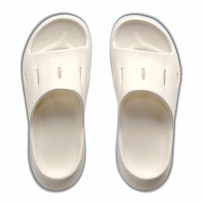 Hoka Ora Recovery Slide 3 (Unisex) - Alabaster/Ambient Blue Sandal - Slide - The Heel Shoe Fitters