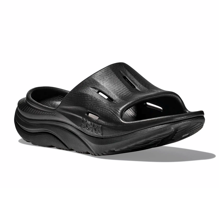 Hoka Ora Recovery Slide 3 (Unisex) - Black Sandal - Slide - The Heel Shoe Fitters