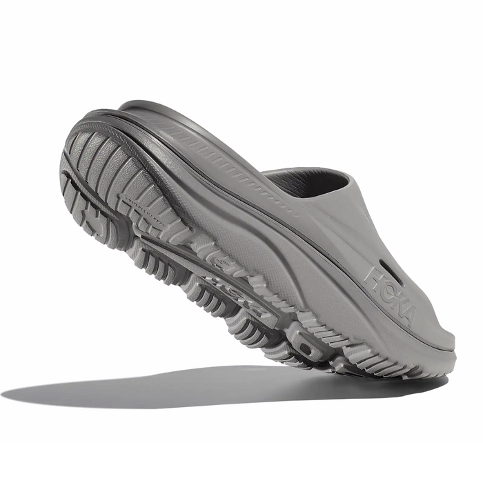 Hoka Ora Recovery Slide 3 (Unisex) - Grey Sandal - Slide - The Heel Shoe Fitters