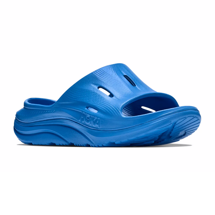 Hoka Ora Recovery Slide 3 (Unisex) - Virtual Blue Sandal - Slide - The Heel Shoe Fitters