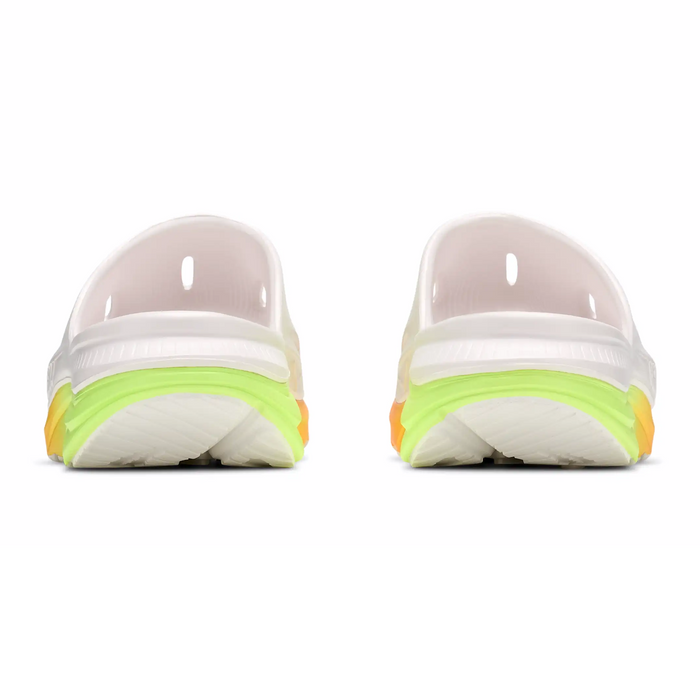 Hoka Ora Recovery Slide 3 (Unisex) - White/Neon Yuzu Sandal - Slide - The Heel Shoe Fitters