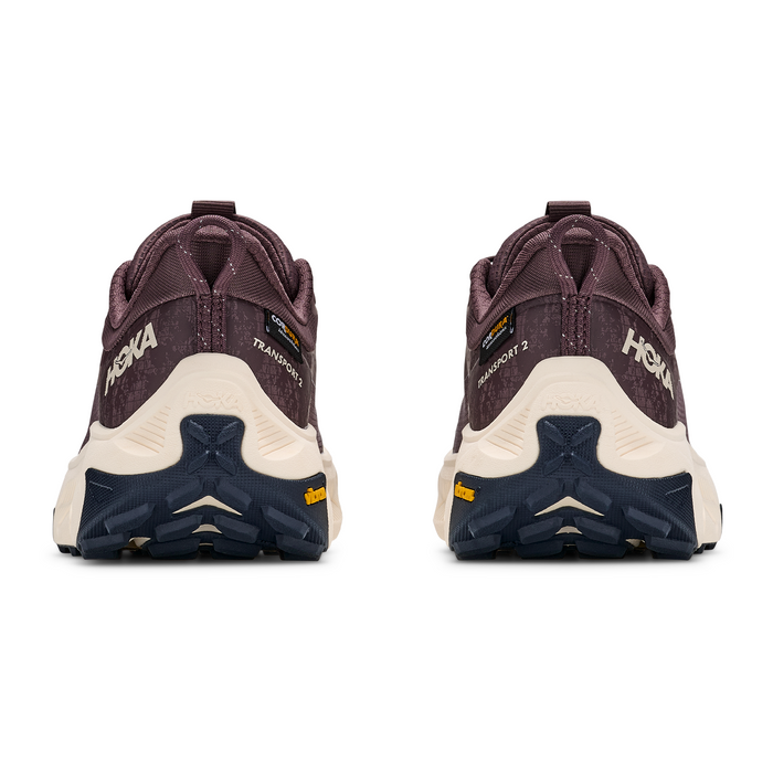 Hoka Transport 2 GTX Hiking Shoe (Women) - Smokey Quartz/Deep Mauve Athletic - Running - Trail - The Heel Shoe Fitters