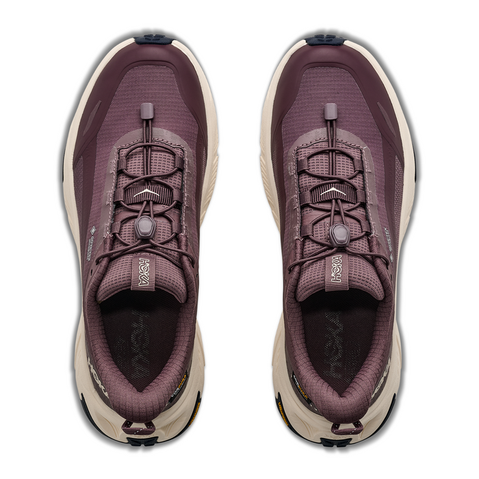 Hoka Transport 2 GTX Hiking Shoe (Women) - Smokey Quartz/Deep Mauve Athletic - Running - Trail - The Heel Shoe Fitters