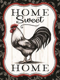 Home Sweet Home Rooster By Elizabeth Tyndall (Small) - Beige