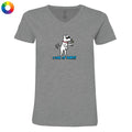 I Like it Dirty  - Ladies T-Shirt V-Neck