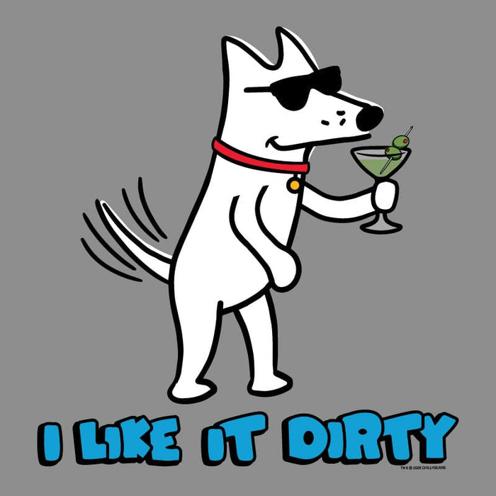 I Like it Dirty  - Ladies T-Shirt V-Neck