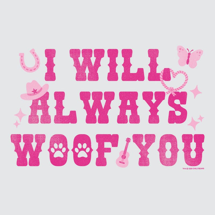 I Will Always Woof You - Sweatshirt Pullover Hoodie