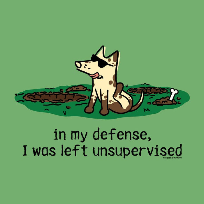 In My Defense I Was Left Unsupervised - Lightweight Tee