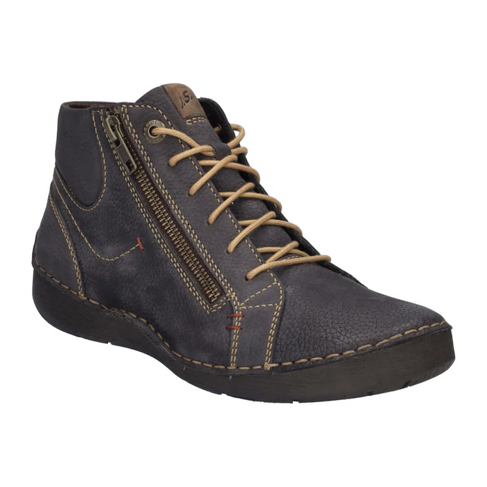 Josef Seibel Fergey 67 Mid Sneaker (Women) - Titan Athletic - Casual - Lace Up - The Heel Shoe Fitters